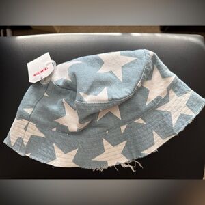 Blue and White Star Bucket Hat